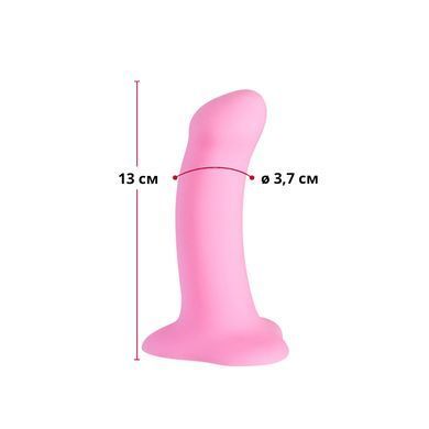 Фалоімітатор Fun Factory AMOR, рожевий, 14,6 см SX0984 фото