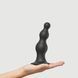 Насадка для страпона Strap-On-Me Dildo Plug Beads Black L SO8985 фото 3