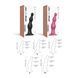 Насадка для страпона Strap-On-Me Dildo Plug Beads Black L SO8985 фото 7
