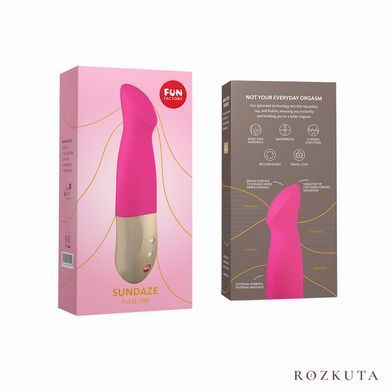 Вібратор-пульсатор Fun Factory SUNDAZE fuchsia, рожевий SX0926 фото