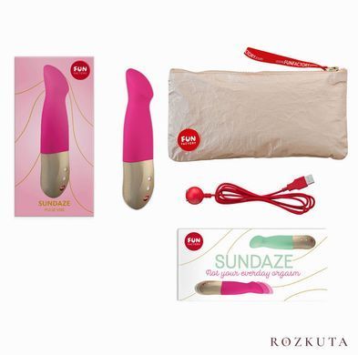 Вібратор-пульсатор Fun Factory SUNDAZE fuchsia, рожевий SX0926 фото