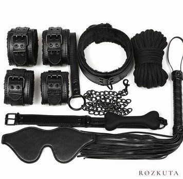 Набір для БДСМ 7в1 LY1003 Black SO4998 фото