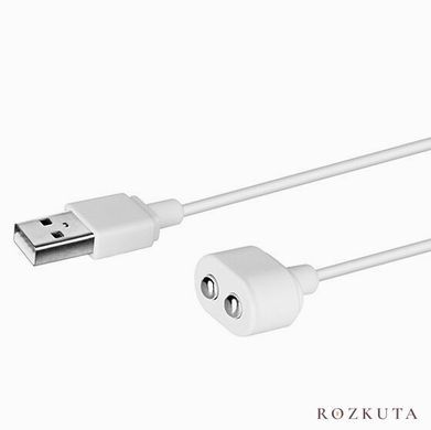 Зарядний кабель Satisfyer USB charging cable, білий SO2868 фото