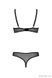Еротичне боді Passion MARINA BODY, S/M, black, з відкритими чашками SO9718 фото 4