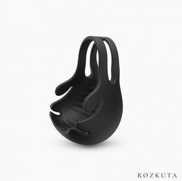 Ерекційне кільце з вібрацією і стимуляцією мошонки Dorcel FUN BAG, перезаряджуване SO4870 фото