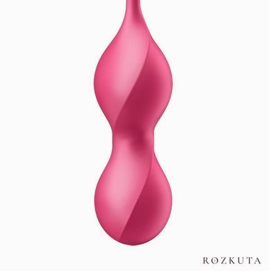 Вагінальні смарт-кульки Satisfyer Love Birds 2 Connect App, червоні, 86 г SX0571 фото