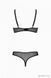 Еротичне боді Passion MARINA BODY, XXL/XXXL, black, з відкритими чашками SO9719 фото 4