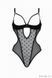 Еротичне боді Passion MARINA BODY, XXL/XXXL, black, з відкритими чашками SO9719 фото 3