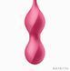 Вагінальні смарт-кульки Satisfyer Love Birds 2 Connect App, червоні, 86 г SX0571 фото 12