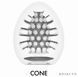 Мастурбатор-яйце Tenga Egg Cone, щільний TPE, пробник лубриканту 5 мл SO9801 фото 6