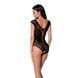 Бодістокінг Passion BS064 One Size, Black, боді, закрите плече, відкритий доступ PBS064B фото 3
