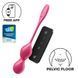 Вагінальні смарт-кульки Satisfyer Love Birds 2 Connect App, червоні, 86 г SX0571 фото 3