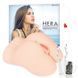 Мастурбатор Kokos Hera Hip Real 2WayPlus з функцією масажу та вібрацією SO2482 фото 13