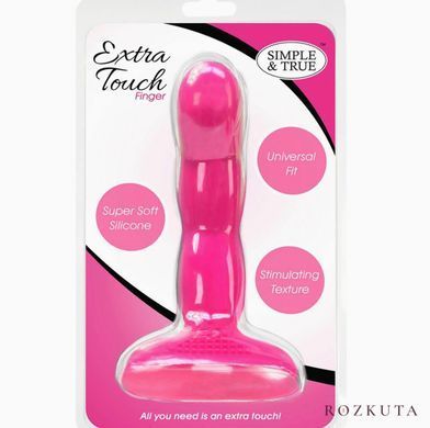 Насадка на палець Simple&True Extra Touch Finger Dong Pink SO5592 фото