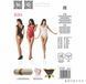 Бодістокінг Passion BS064 One Size, White, боді, закрите плече, відкритий доступ PBS064W фото 8