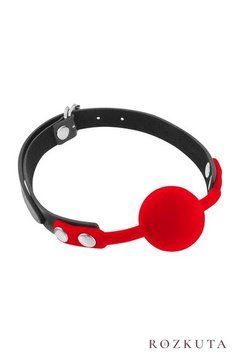 Класичний кляп з силіконовою кулькою Fetish Tentation Silicone Gag Ball SO3734 фото