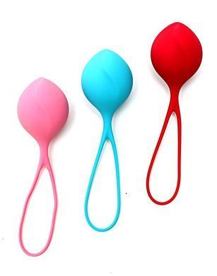 Вагінальні кульки Satisfyer Strengthening Balls, 3 шт, 62-82-98г SO2302 фото