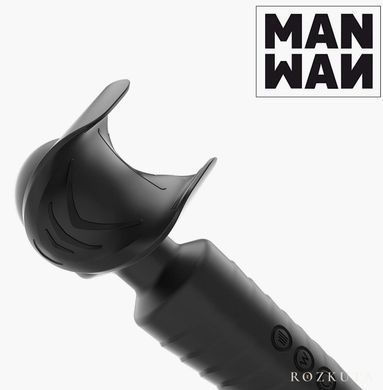 Мастурбатор-вібромасажер Manwan MAN.WAND, відмінно для пар, вібро-мінет, 20 режимів SO2080 фото