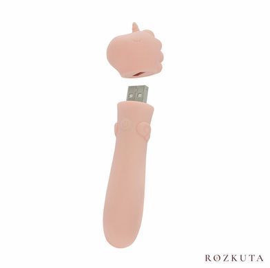 Вібратор-куля Unihorn USB Bullet Heart Throb, 10 режимів SX2866 фото