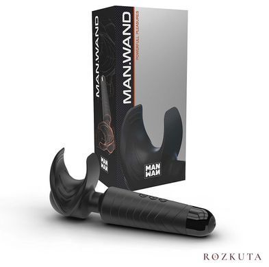 Мастурбатор-вібромасажер Manwan MAN.WAND, відмінно для пар, вібро-мінет, 20 режимів SO2080 фото