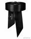 Атласна пов&rsquo;язка маска Obsessive Blindfold black One size, чорна SO7300 фото 4