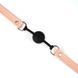 Повітропроникний кляп Liebe Seele Dark Candy Pink Ball Gag, силіконова кулька, діаметр 4,3 см SX1658 фото 5