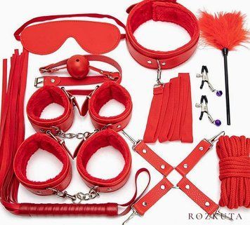 Набір для BDSM JSY KB80608 Red SX3765 фото