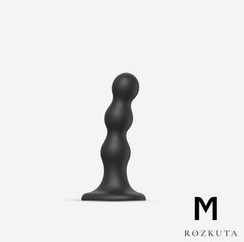 Насадка для страпона Strap-On-Me Dildo Plug Balls Black M SO8993 фото