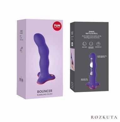 Фалоімітатор Fun Factory BOUNCER, фіолетовий SX0997 фото