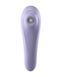Смарт-вібратор та вакуумний стимулятор Satisfyer Dual Pleasure Mauve SO4106 фото 3