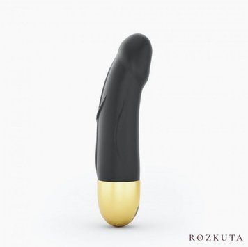 Вібратор Dorcel Real Vibration S Gold 2.0, діаметр 3,7см, перезаряджуваний, для точки G SO3565 фото