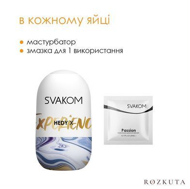 Яйце-мастурбатор Svakom Hedy X- Experience SO5464 фото