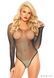 Сітчасте боді зі стразами Leg Avenue Crystalized fishnet bodysuit Black One Size SO9136 фото 4