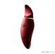 Вібратор Zalo Hero Wine Red, кристал Swarovski SO6659 фото 1