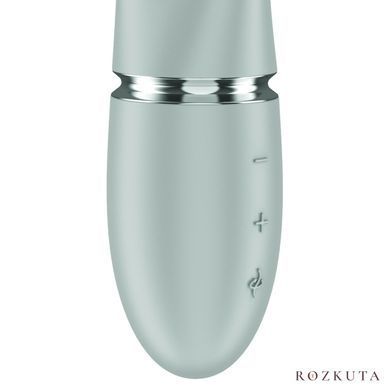 Вібратор-кролик Satisfyer Pearl Bunny 2, сіро-зелений SX3828 фото