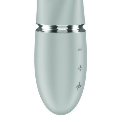 Вібратор-кролик Satisfyer Pearl Bunny 2, сіро-зелений SX3828 фото
