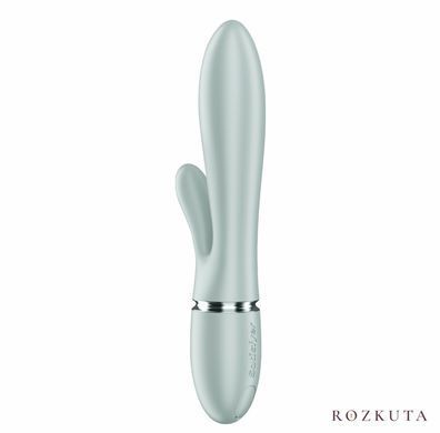 Вібратор-кролик Satisfyer Pearl Bunny 2, сіро-зелений SX3828 фото