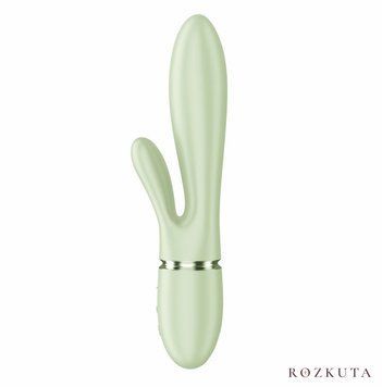 Вібратор-кролик Satisfyer Pearl Bunny 2, світло-зелений SX3829 фото