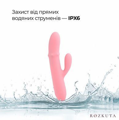 Вібратор-кролик Svakom Mora Neo, 3 мотори, рухомі намистини SO9850 фото