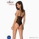 Боді з ажурним ліфом Passion CHRISTA BODY S/M, black SO5754 фото 4
