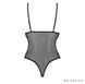Боді з ажурним ліфом Passion CHRISTA BODY S/M, black SO5754 фото 8