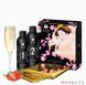 Гель для NURU-масажу Shunga Oriental Body-to-Body &ndash; Sparkling Strawberry Wine плюс простирадло SO2551 фото 6