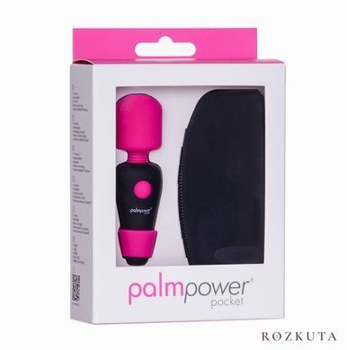 Мінівібромасажер PalmPower Pocket із чохлом на блискавці, водостійкий, перезаряджуваний, довжина 9см SO2735 фото