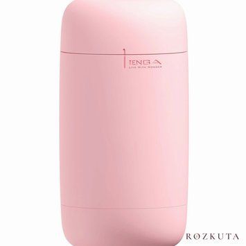 Мастурбатор TENGA PUFFY Strawberry Pink, ультрам&rsquo;який матеріал, багаторазовий, наскрізний SX1329 фото