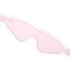 Шкіряна маска на очі Liebe Seele White & Pink Fairy Goat Leather Blindfold SX2824 фото 5