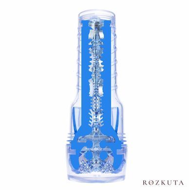 Мастурбатор Fleshlight Turbo Core Blue Ice, оральний секс (глибоке горло) SO6582 фото