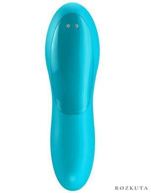 Вібратор на палець Satisfyer Teaser Light, блакитний SO5421 фото