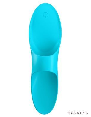 Вібратор на палець Satisfyer Teaser Light, блакитний SO5421 фото