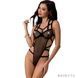 Боді-монокіні Passion Exclusive HAGAR BODY S/M, black PS24702 фото 1
