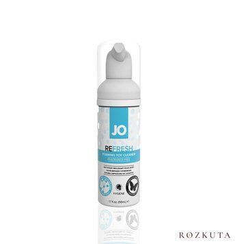 М&rsquo;яка пінка для очищення іграшок JO REFRESH (50 мл), дезінфекційна, проникає глибоко SO1512 фото